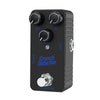 A black mini guitar effects pedal featuring Gain, Vol, and Tone controls, with an output jack and a Truebypass switch.