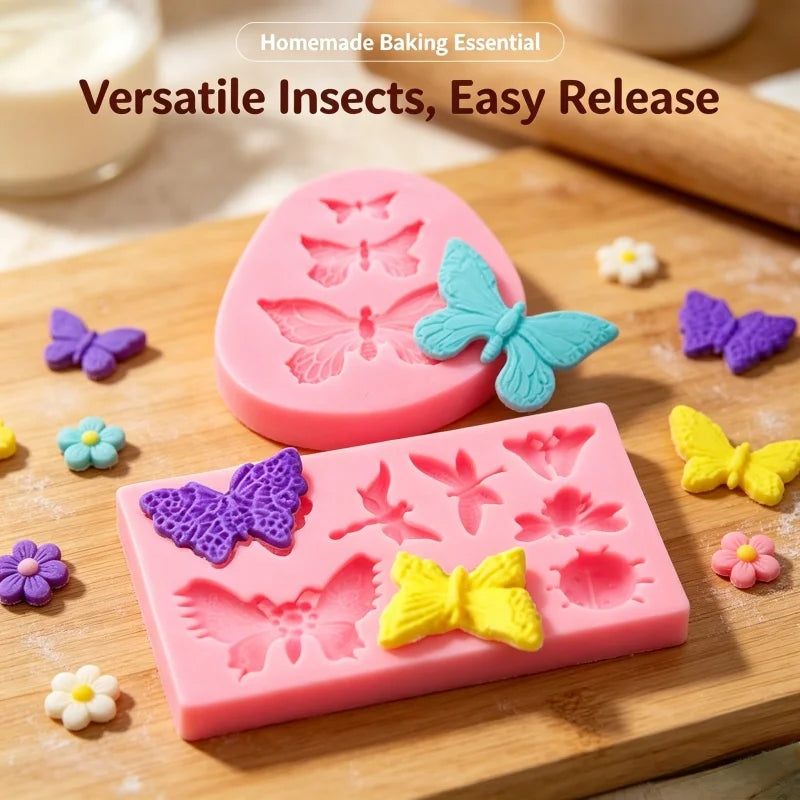 Butterfly Silicone Mold for Crafting and Baking
