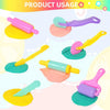 Kids Play Dough Tool Kit with Animal & Ocean Molds
