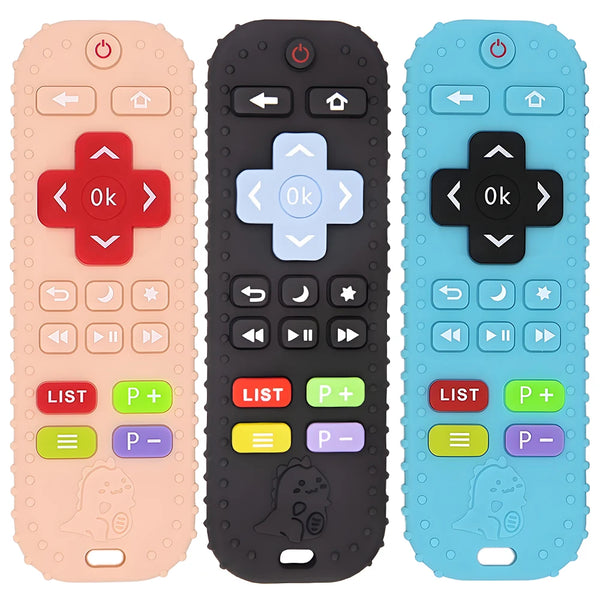 Silicone Teething Remote Control Toy for Babies