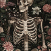 Dark Academia Anatomical Heart Canvas Art with Botanical Fragrance