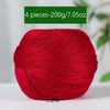 Mercerized Cotton Lace Yarn – Soft, Smooth & Ideal for Summer Knitting