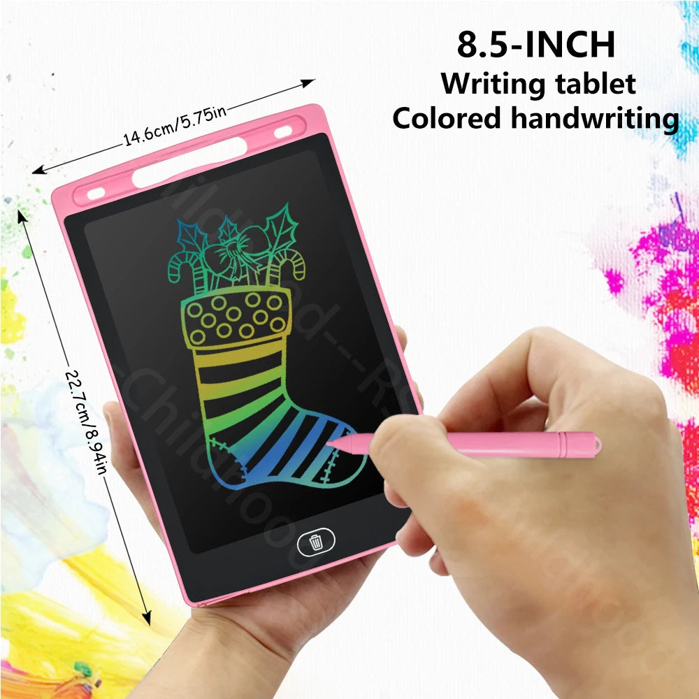 LCD Writing Tablet for Kids – 10 Inch Reusable Drawing Pad