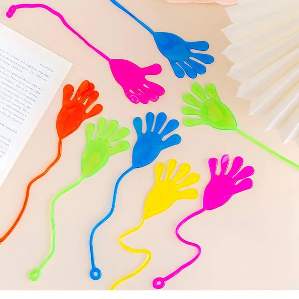 Classic Sticky Hand Party Favors (5-Pack)