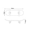 Wooden Finger Skateboard with Professional Trucks