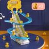 Musical Duckling Climbing Stairs Toy