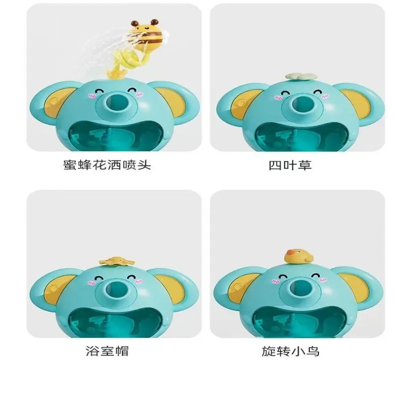 Elephant Bubble Blower Shower Toy for Kids