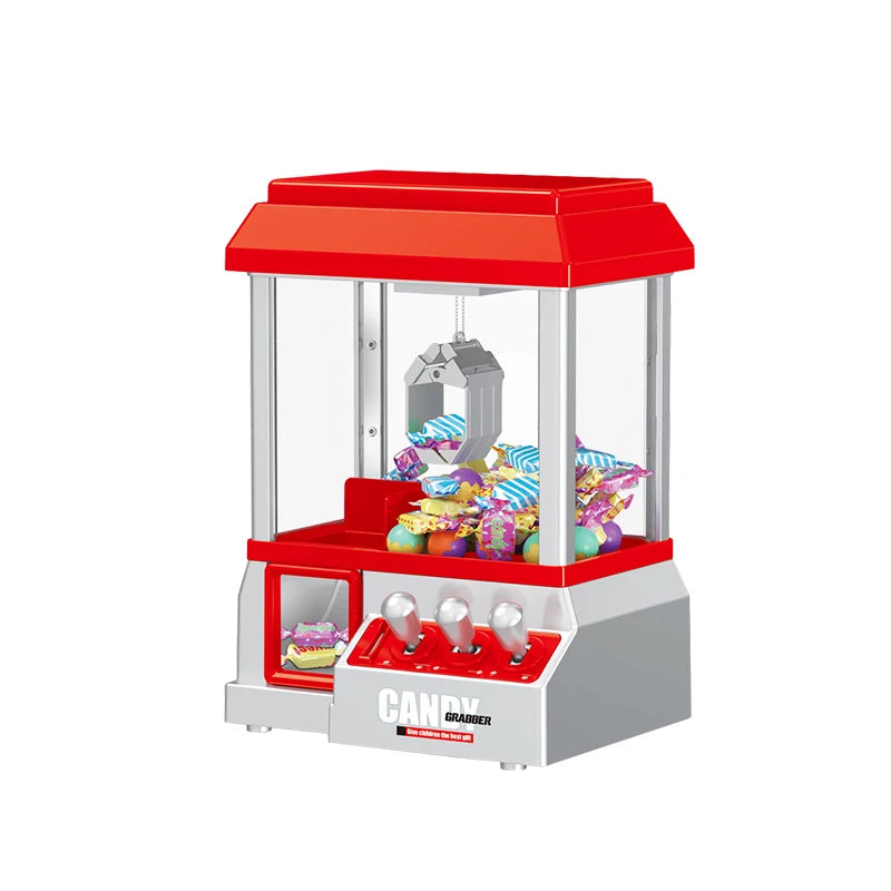 Mini Arcade Claw Machine with Lights and Music for Kids