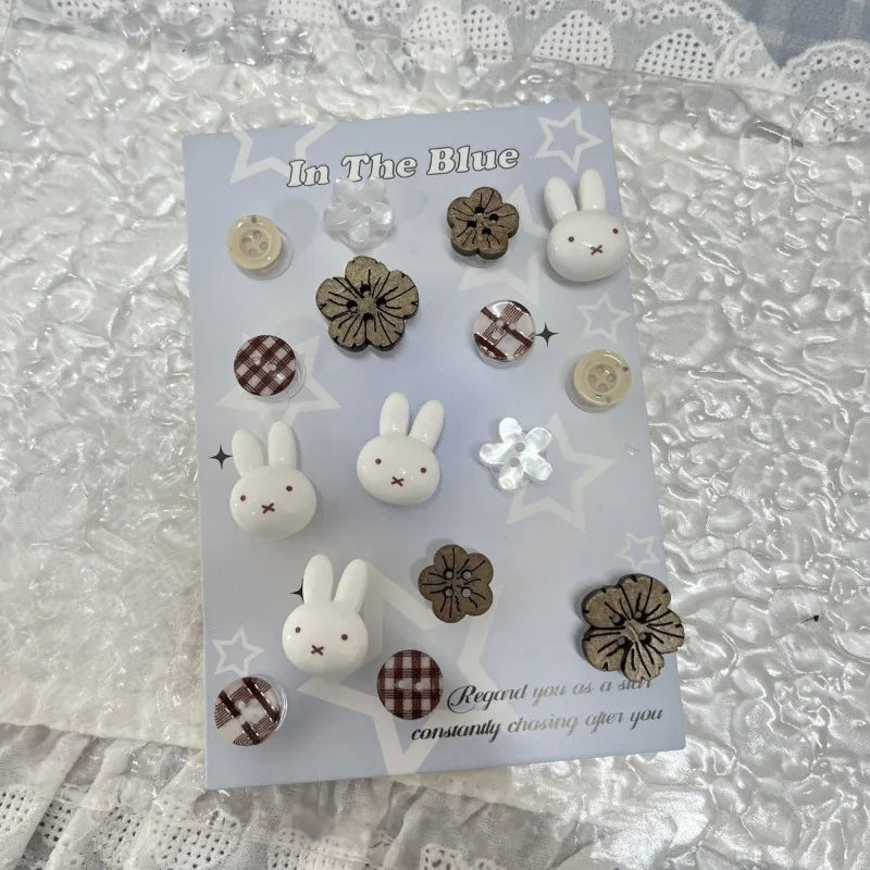 Miffy Flower Shoe Charms – Cute & Creative Clog Decorations