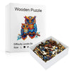 Embossed Owl Wooden Jigsaw Puzzle – Unique Shape, Premium Craftsmanship
