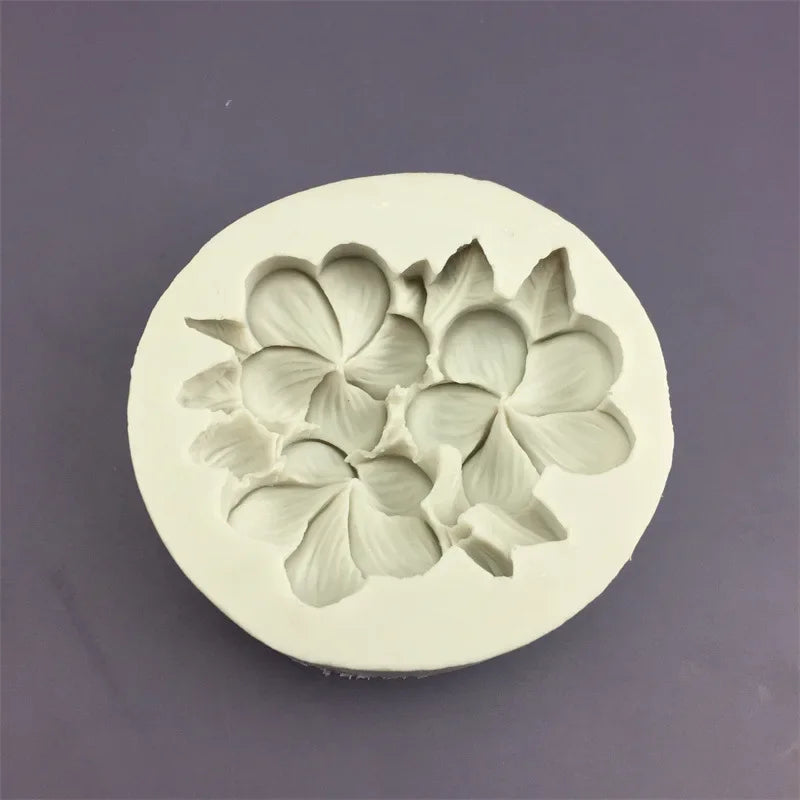 3D Flower Silicone Mold for Baking, Fondant, and Soap Making