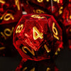 Handmade Resin Sharp Edge Dice Set for RPG Games