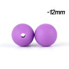 12mm Silicone Beads for DIY Jewelry Making & Crafts (20/50/100 Pack)