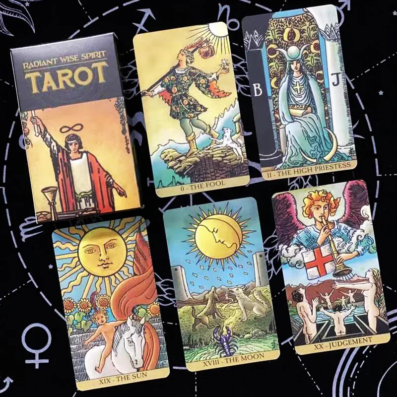 Rider-Waite Tarot Card Deck for Divination & Spiritual Guidance