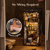 Eternal Bookstore DIY Book Nook Kit with LED Lighting