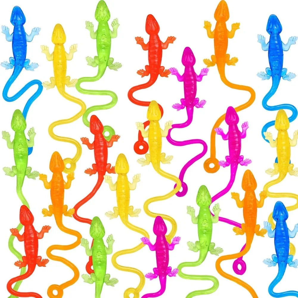 Sticky Climbing Lizard Toys for Party Favors & Prizes