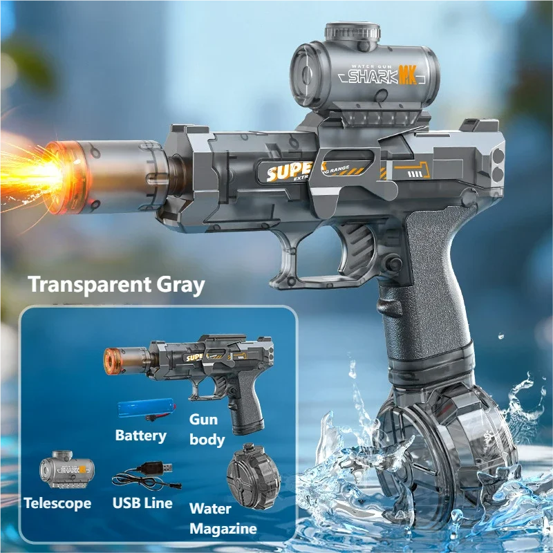 Automatic Electric Water Gun for Outdoor Fun