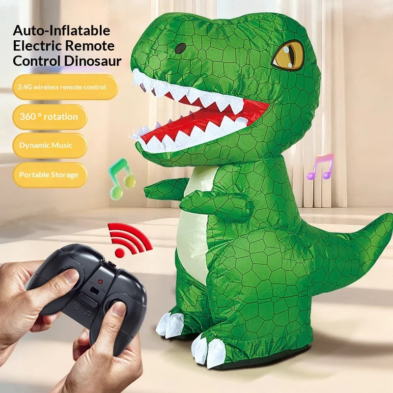 Remote Control Walking Dinosaur Toy with Light and Sound