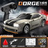DORGE 1:64 Racing car model with fittings and box shown on a dark background