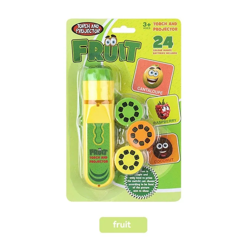 Kids' Story Projector Flashlight with Educational Patterns