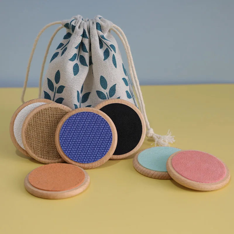 Montessori Tactile Matching Game for Sensory Learning