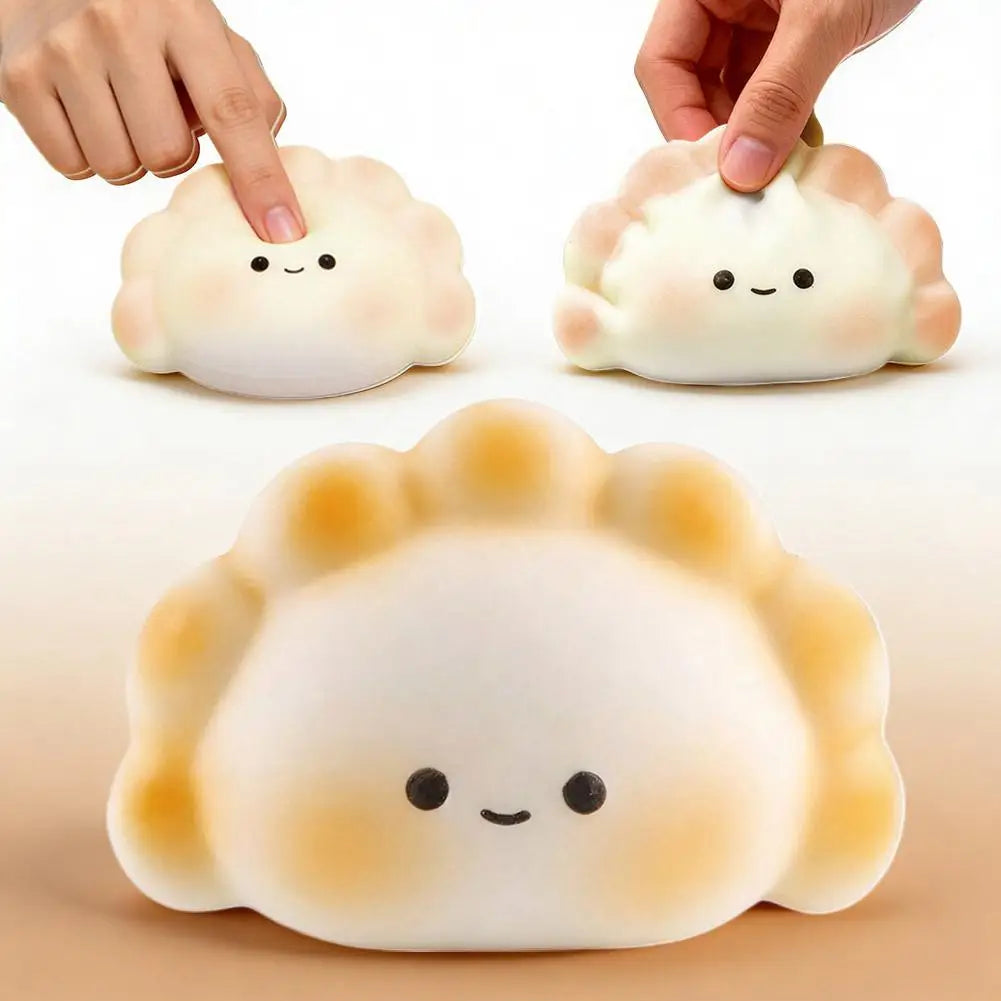 Kawaii Dumpling Squishy Stress Relief Toy