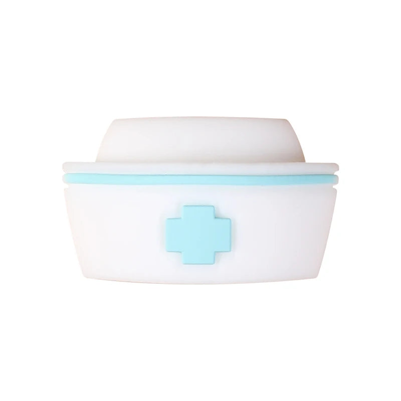 Nurse-Themed Silicone Focal Beads for Jewelry Making and DIY Crafts