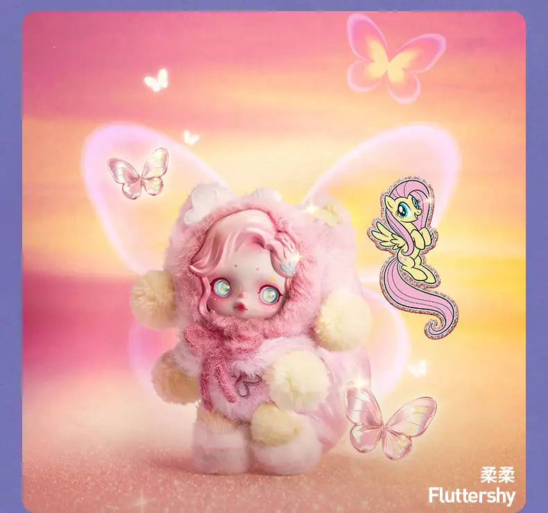 SKULLPANDA x My Little Pony Mystery Plush Pendant Collectible