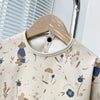 Waterproof Baby Feeding Bib with Long Sleeves