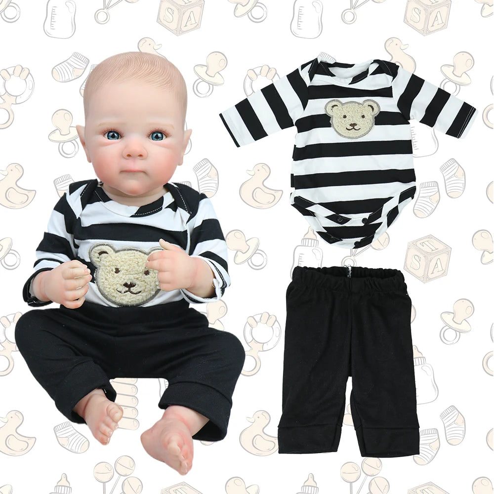 Doll Outfit Set for 18-20 Inch Reborn Baby Dolls