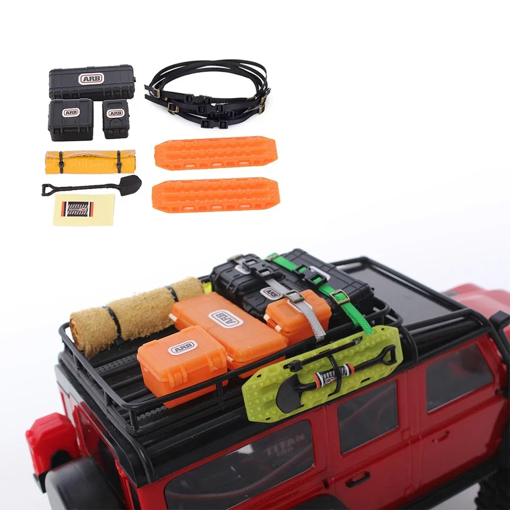 Upgrade Roof Decoration Set for 1/18 & 1/24 RC Crawlers