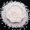Festive Snowflake Polymer Clay Sprinkles for Crafts and Slime