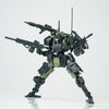 A 1/18 scale FENRIR A6 Assault Type Mecha model kit in dark green and black, displayed against a white background.