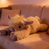 Weighted Highland Cow Plush – Soft & Cuddly Stuffed Animal