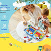 Felt Busy Book for Toddlers – Montessori Sensory Learning & Life Skills Activity Board