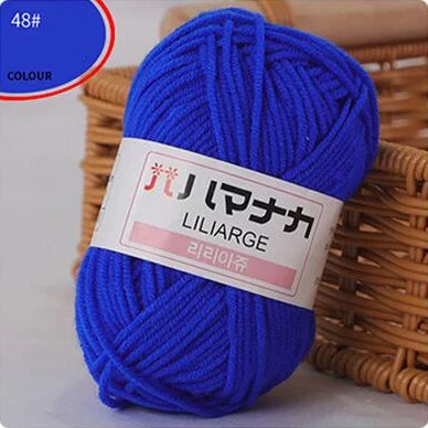 Milk Cotton Chenille Yarn for Soft Baby Knitting & Crochet