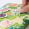 Montessori Quiet Book – Interactive Word Recognition & Early Learning Activity Book for Kids
