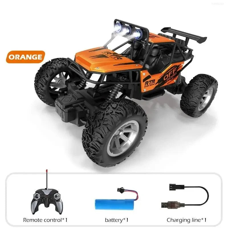 1:20 Scale All-Terrain RC Climbing Car with LED Lights