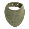 Soft Cotton Muslin Baby Bibs with Absorbent Gauze