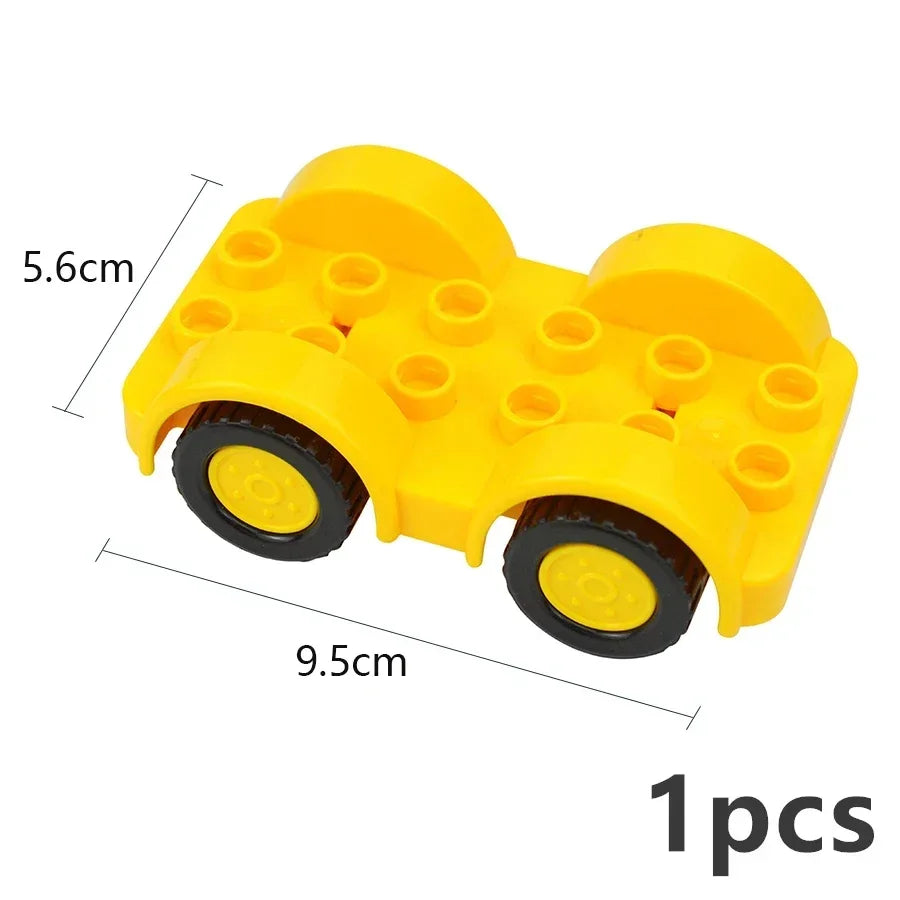 Large Building Blocks Traffic Series Vehicles Set