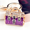 Crystal Rhinestone Handbag Keychain