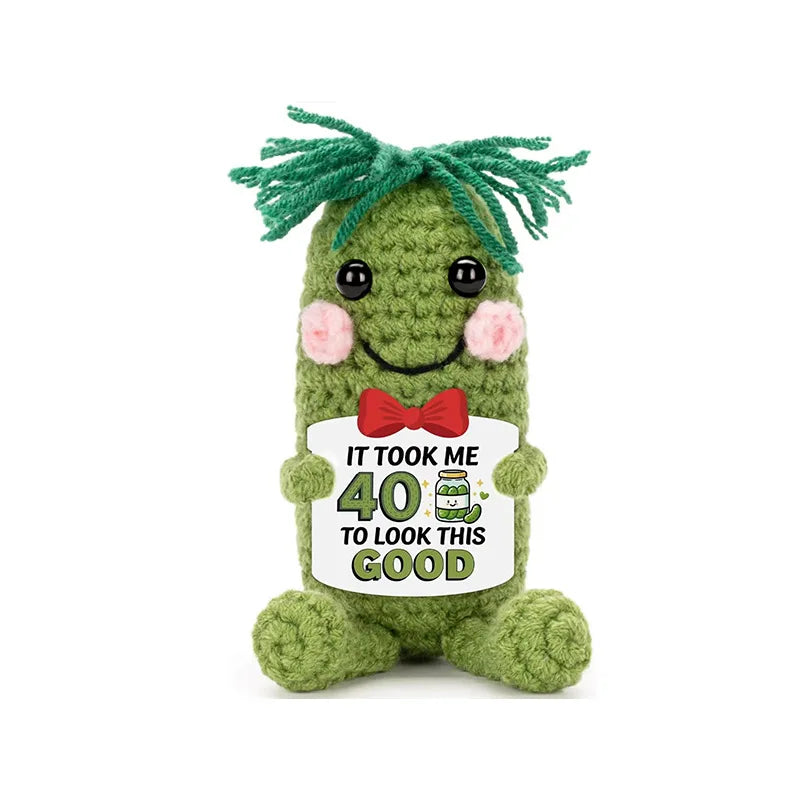 Handmade Crochet Emotional Support Animal Decor