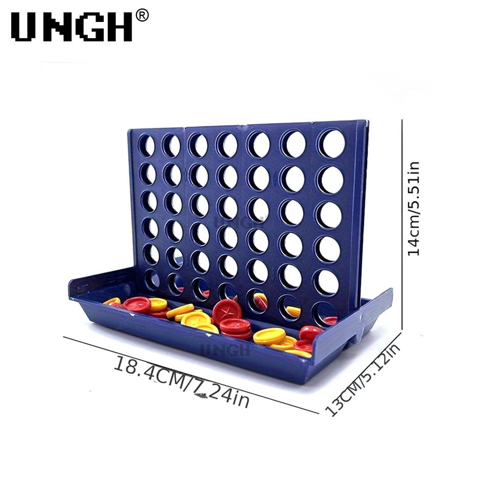 Classic Four-in-a-Row Connect Board Game