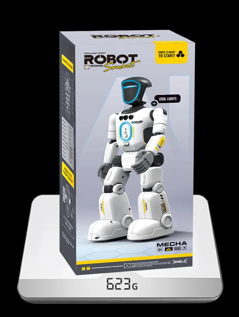 Interactive Gesture-Controlled Robot with Dance and Learning Modes