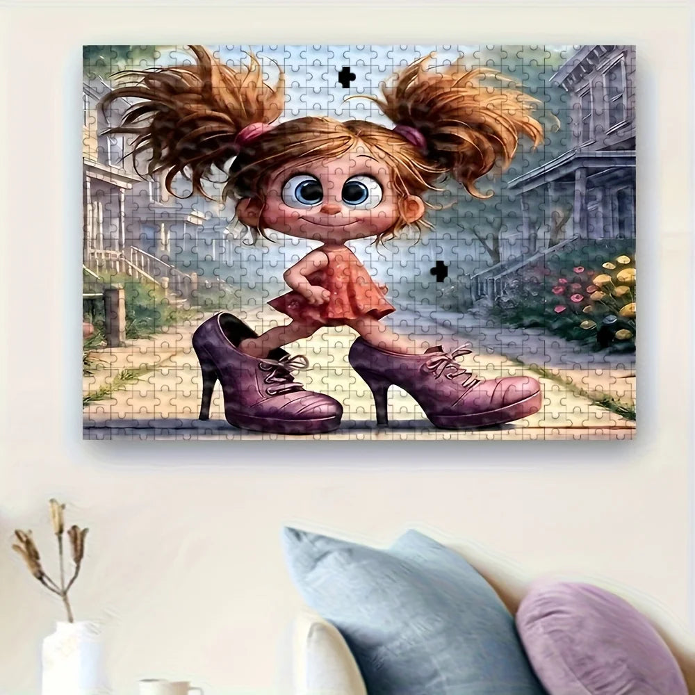 Adult Jigsaw Puzzle - 500 or 1000 Pieces, Stress Relief & Family Fun