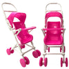 Mini Doll Stroller Trolley with Shoes for 1/12 Scale Dolls