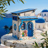 Beach Corner Book Nook Kit – Wooden Miniature Bookend with LED Light