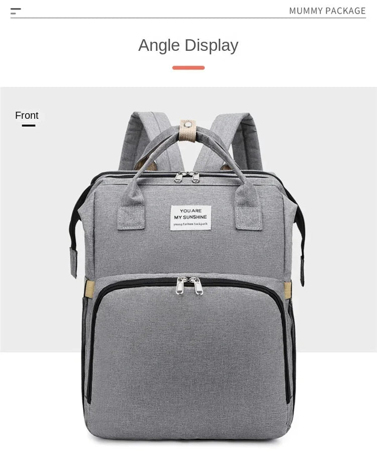 Large Capacity Diaper Bag Backpack with Changing Mat
