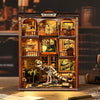 DIY Wooden Dinosaur Book Nook Kit with LED Lights