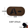 Blood Type Tactical Patches with Glow-in-the-Dark Design